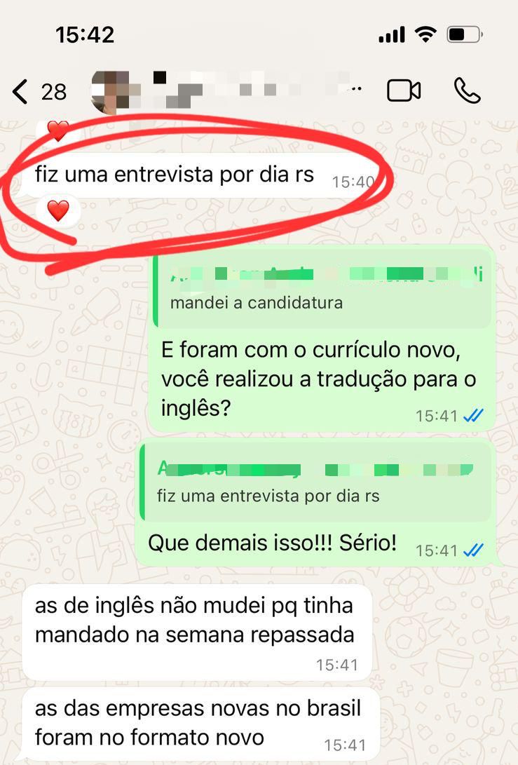 Depoimento de cliente satisfeito com o Empregadissimo